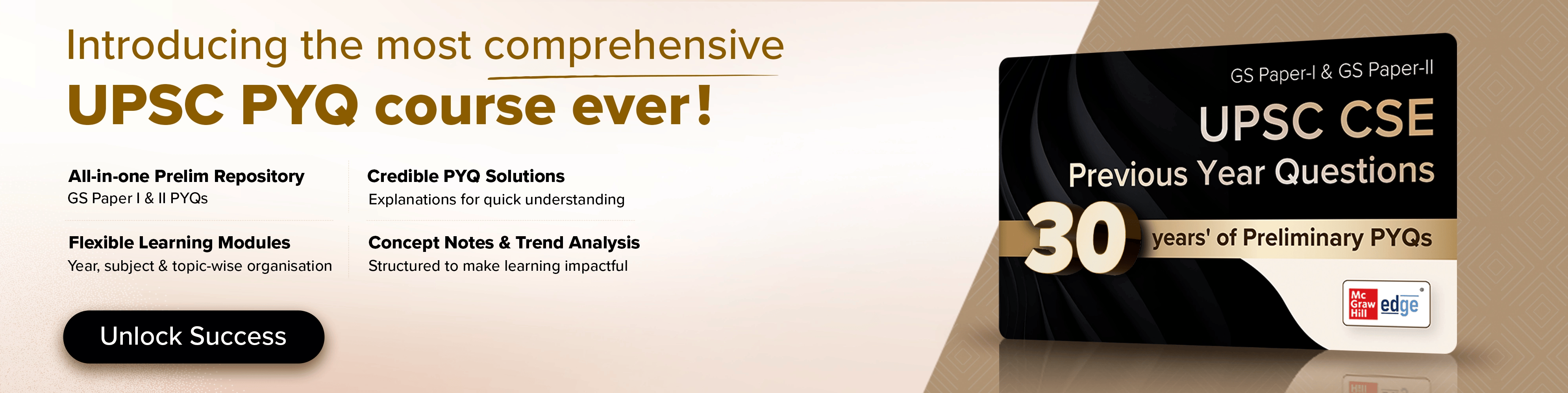 UPSC PYS Course banner
